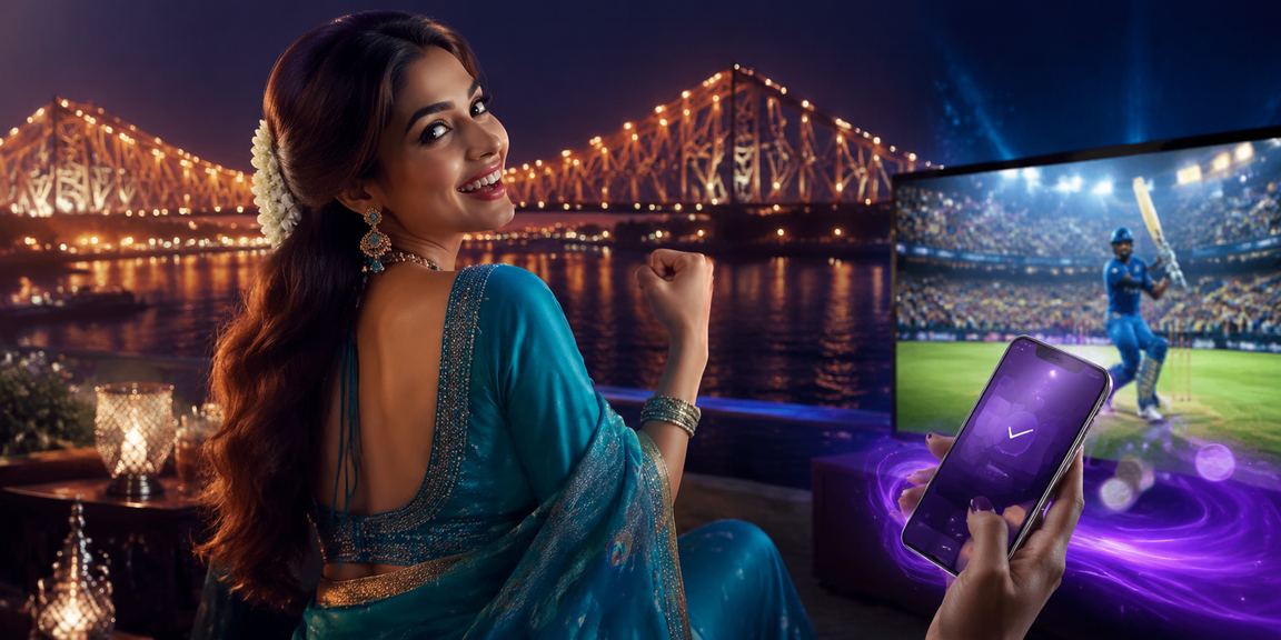 Cricket betting enthusiasts watching IPL live in Kolkata
