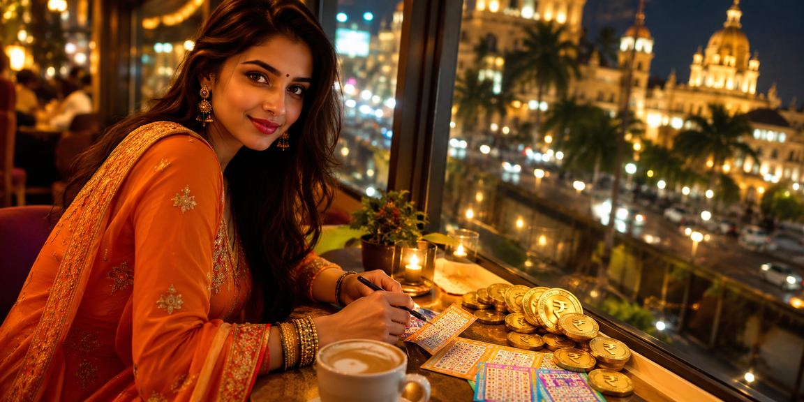 Player making UPI deposit using mobile phone in Mumbai
