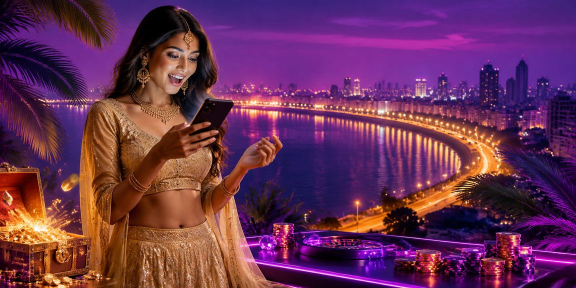 Mumbai player enjoying online lottery ticket purchase via mobile app